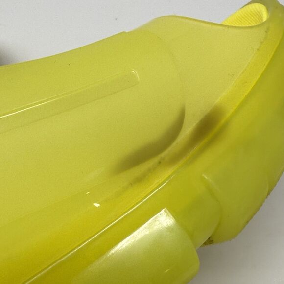 UGG Jella Clear Slide Platform Sandals Womens 10 Yellow Translucent Pool Vacay - Picture 8 of 16